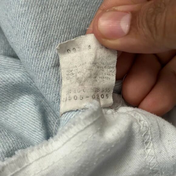 Vintage 90s Levi's 501XX Orange Tab Denim Jeans Size 36X30 - Picture 7 of 7